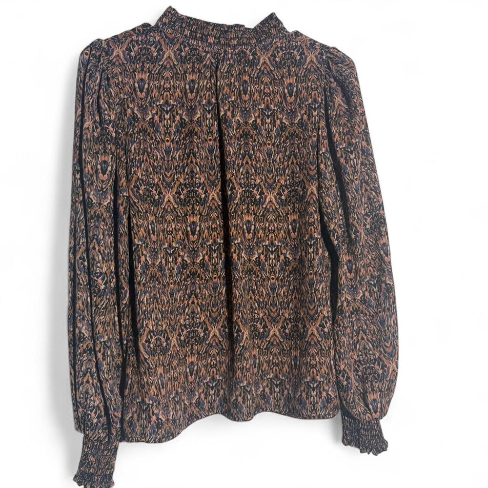 EverEve Preppy Business Casual Office blouse long sleeve XSmall | Boho Chic Fall - Picture 6 of 9